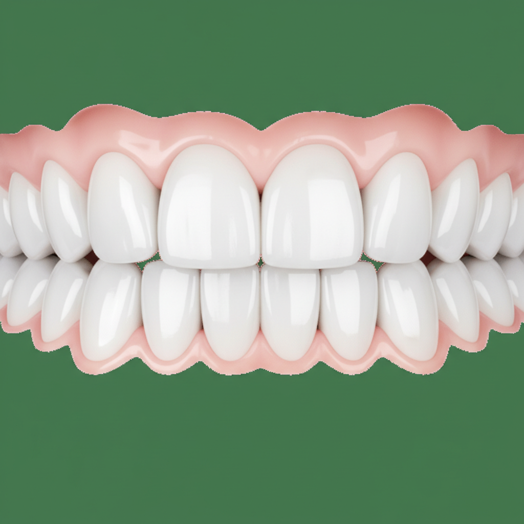Denti bianchi e luminosi